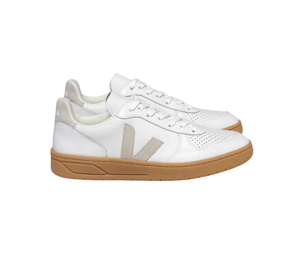 Tênis Veja V-10 Couro Extra White Natural