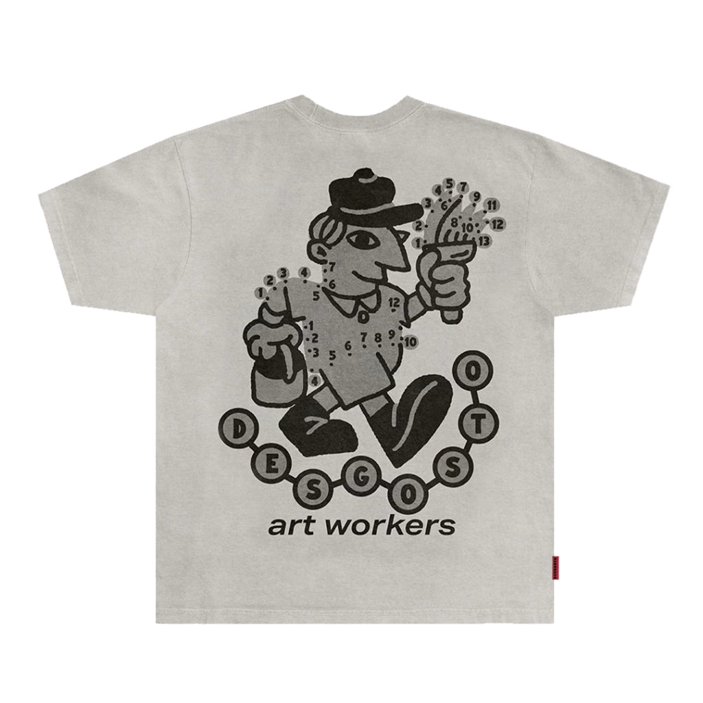 Camiseta Desgosto Art Workers Off White