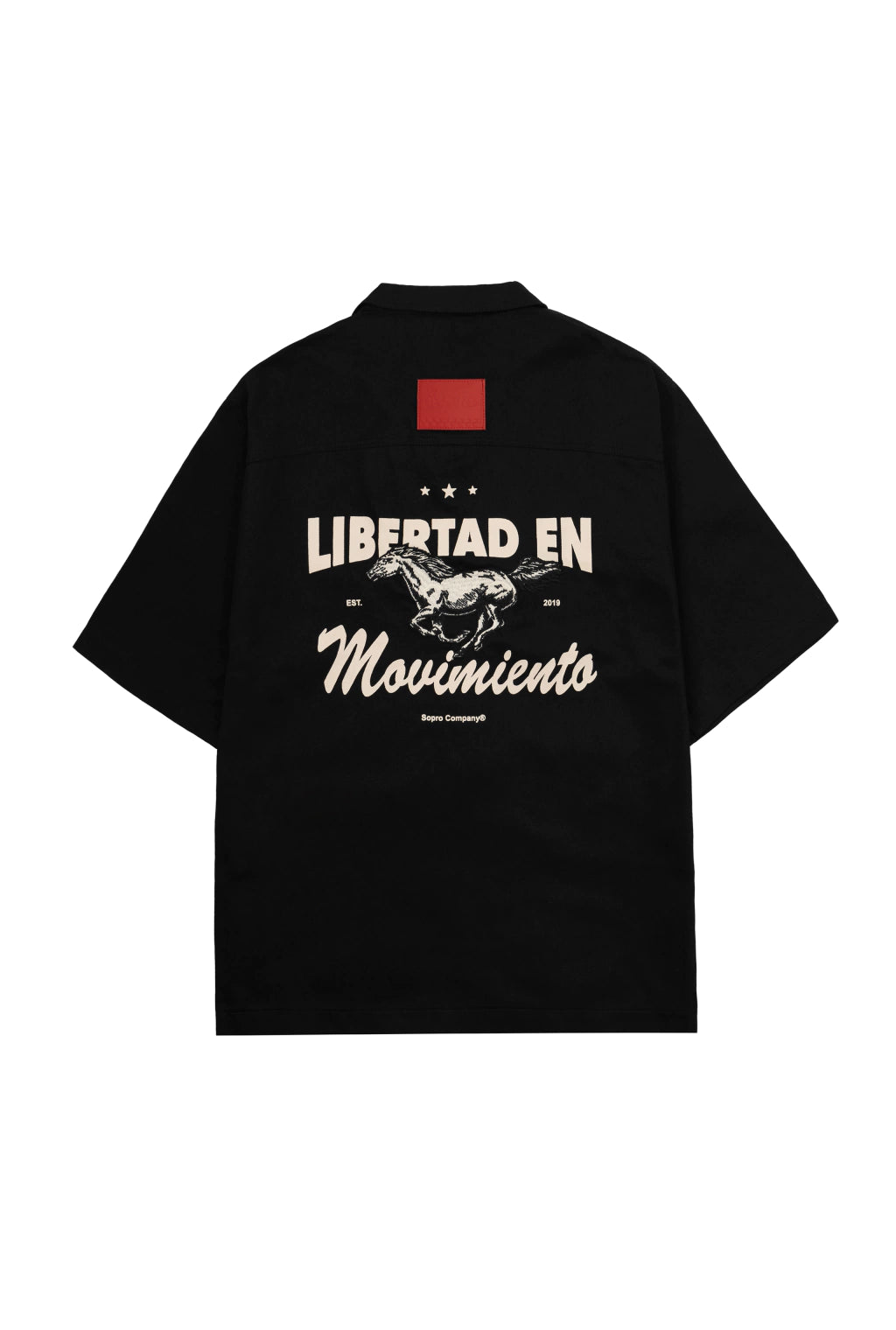 Camisa Sopro Liberdad Shirt Preta