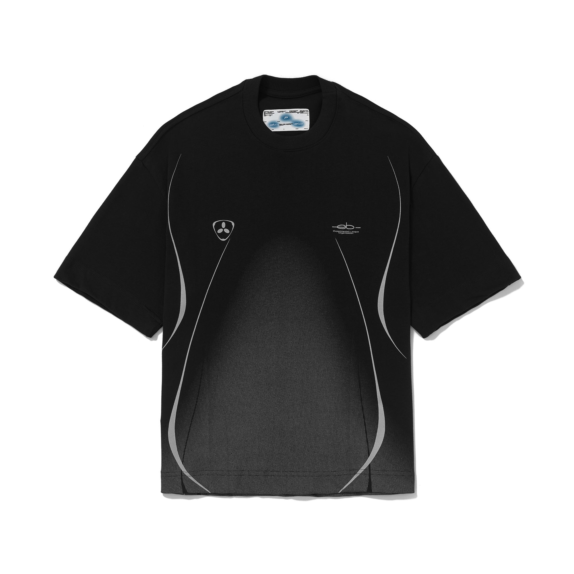 Camiseta Elo Oversized Sport Club Preta