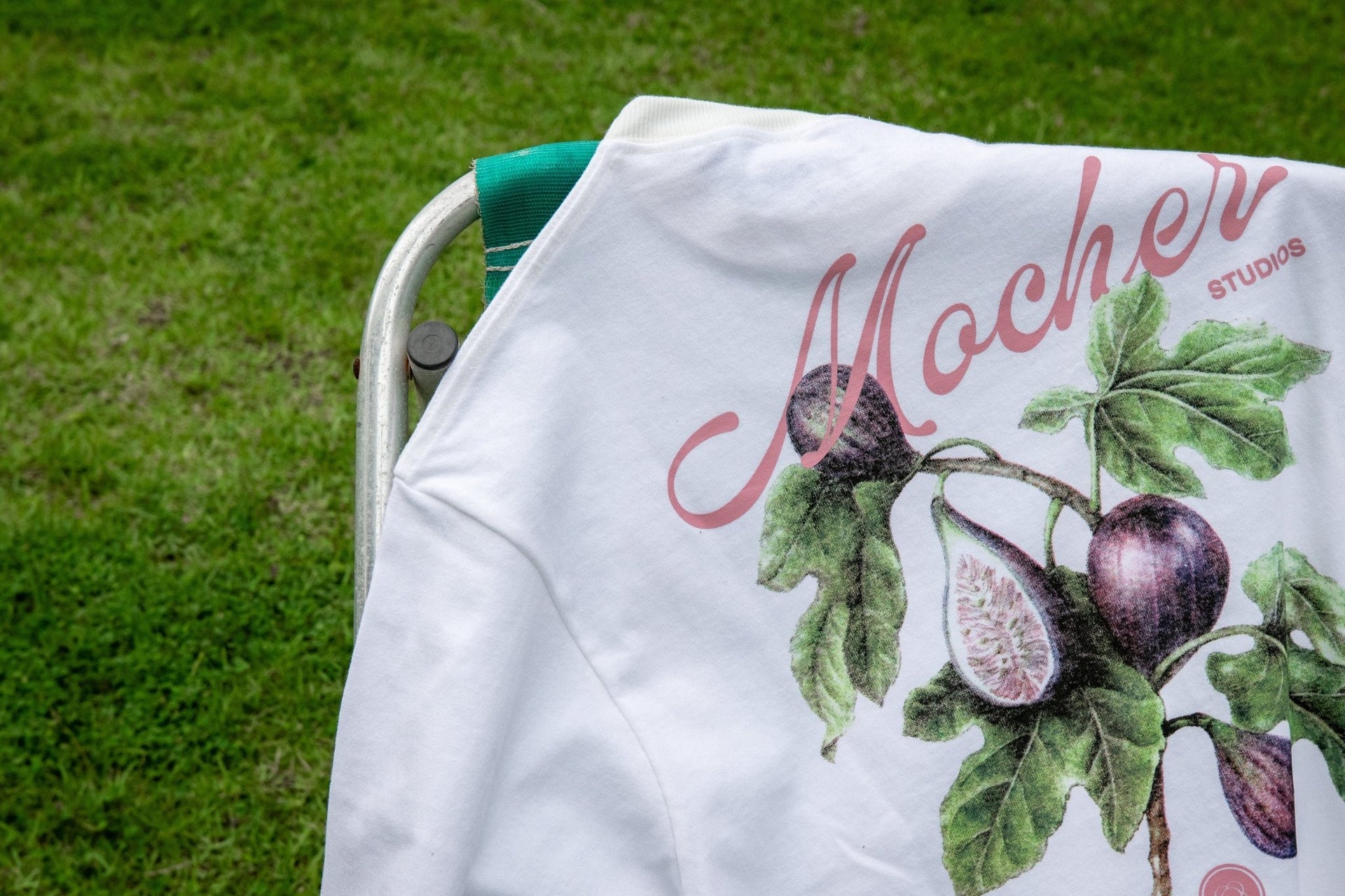 Camiseta Mocher Marché Branca