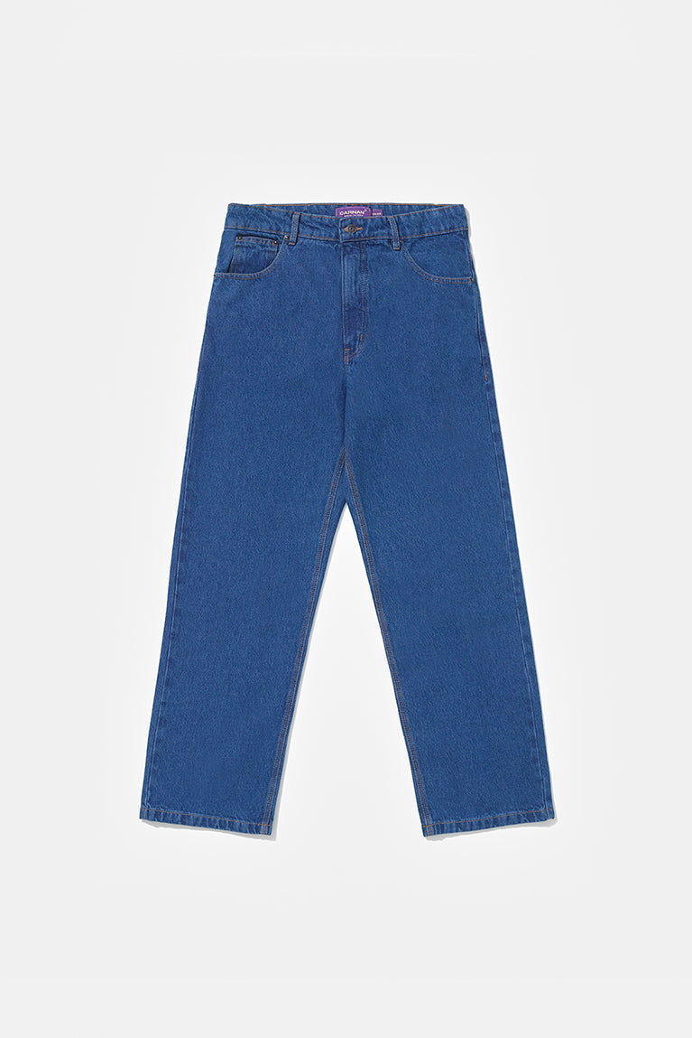 Calça Jeans Carnan Standard Azul