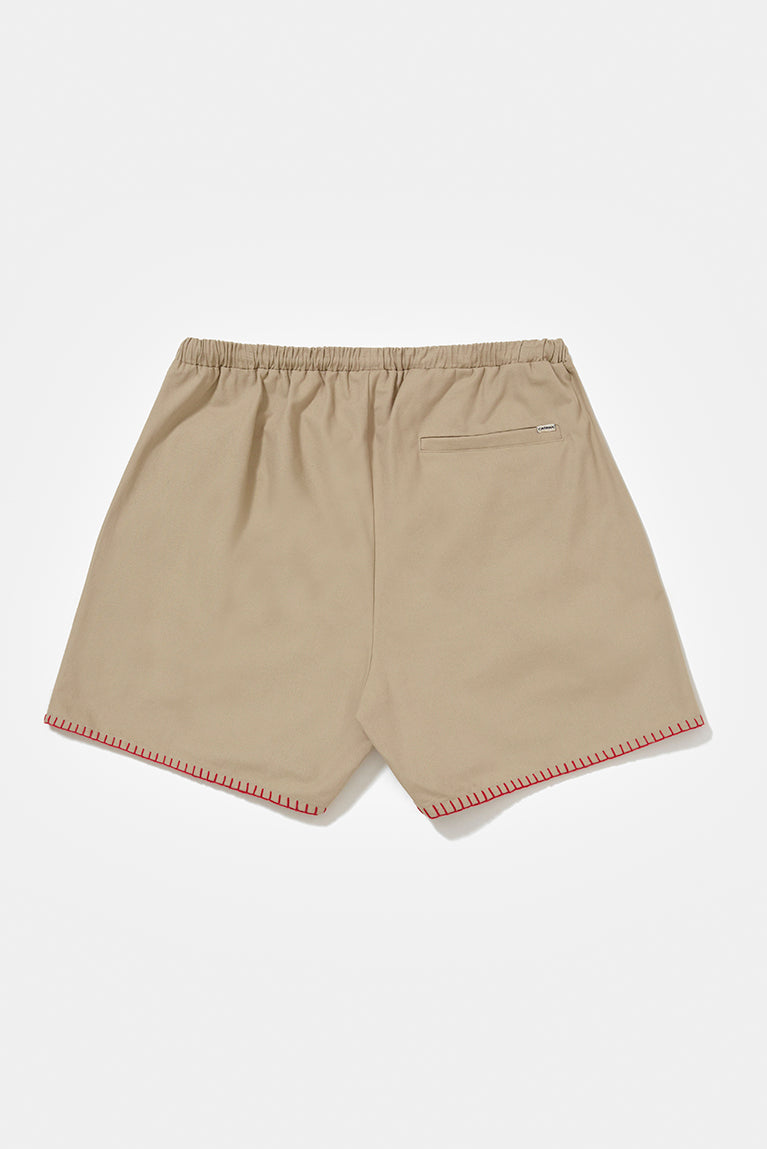 Shorts Carnan Embroided Bege