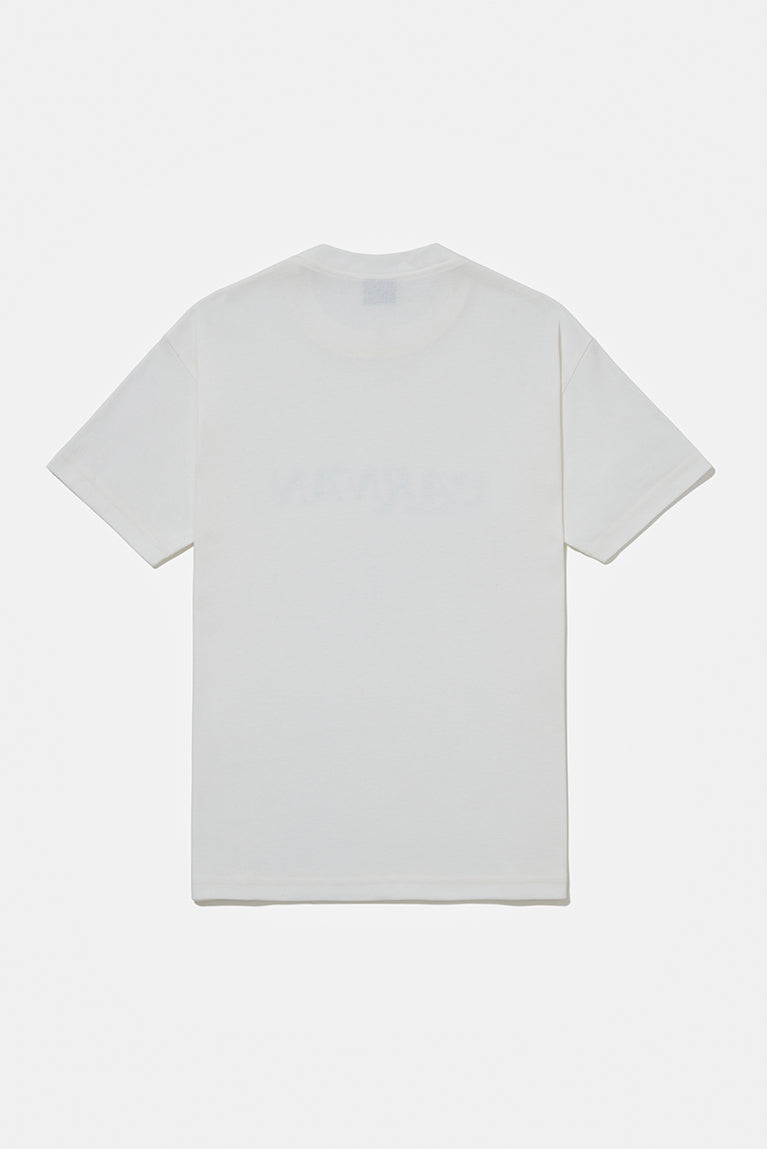 Camiseta Carnan Standard Cote Heavy Off White