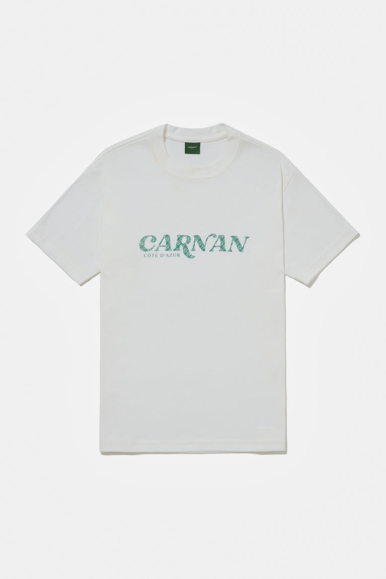 Camiseta Carnan Standard Cote Heavy Off White