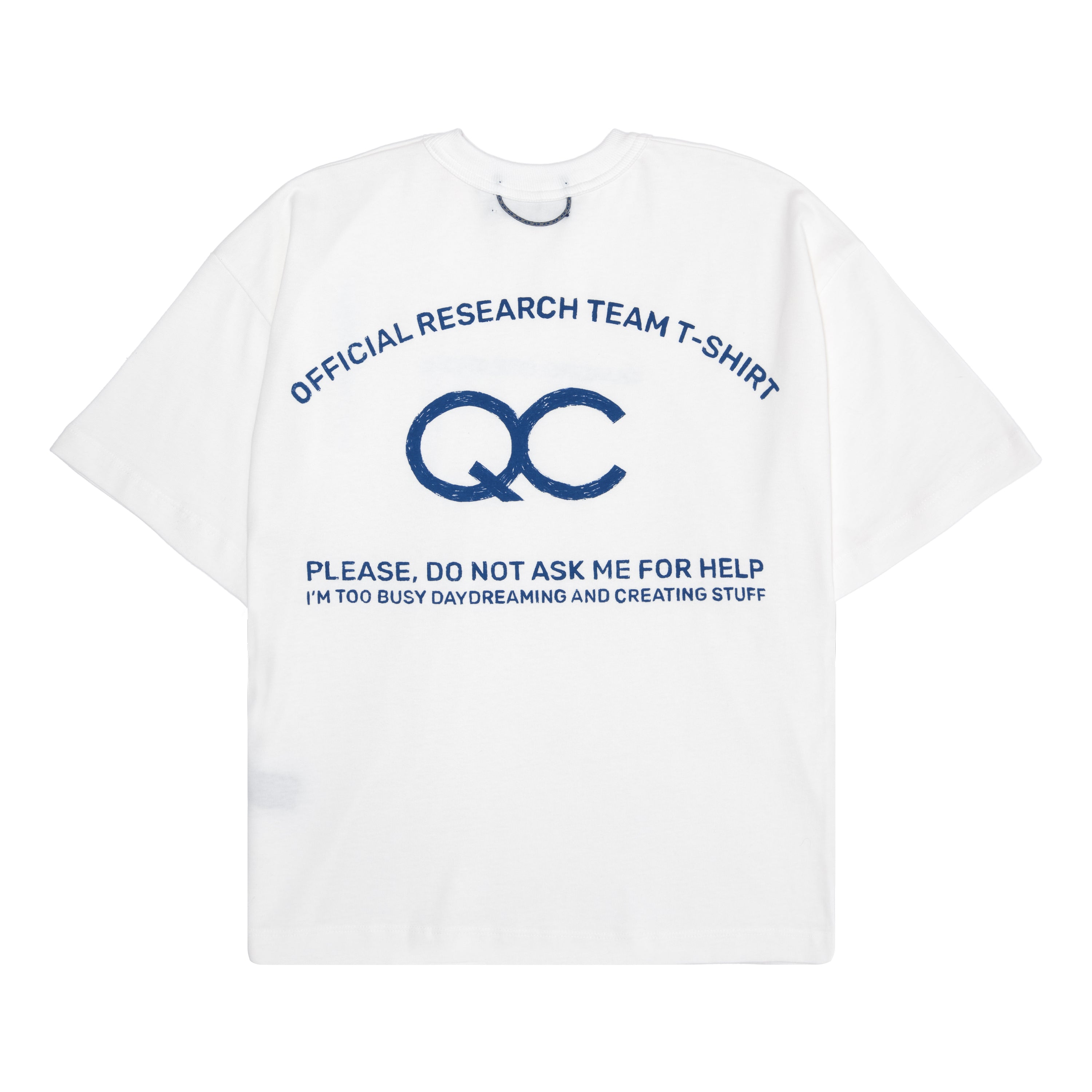 Camiseta Quadro Creations QC Staff Off White