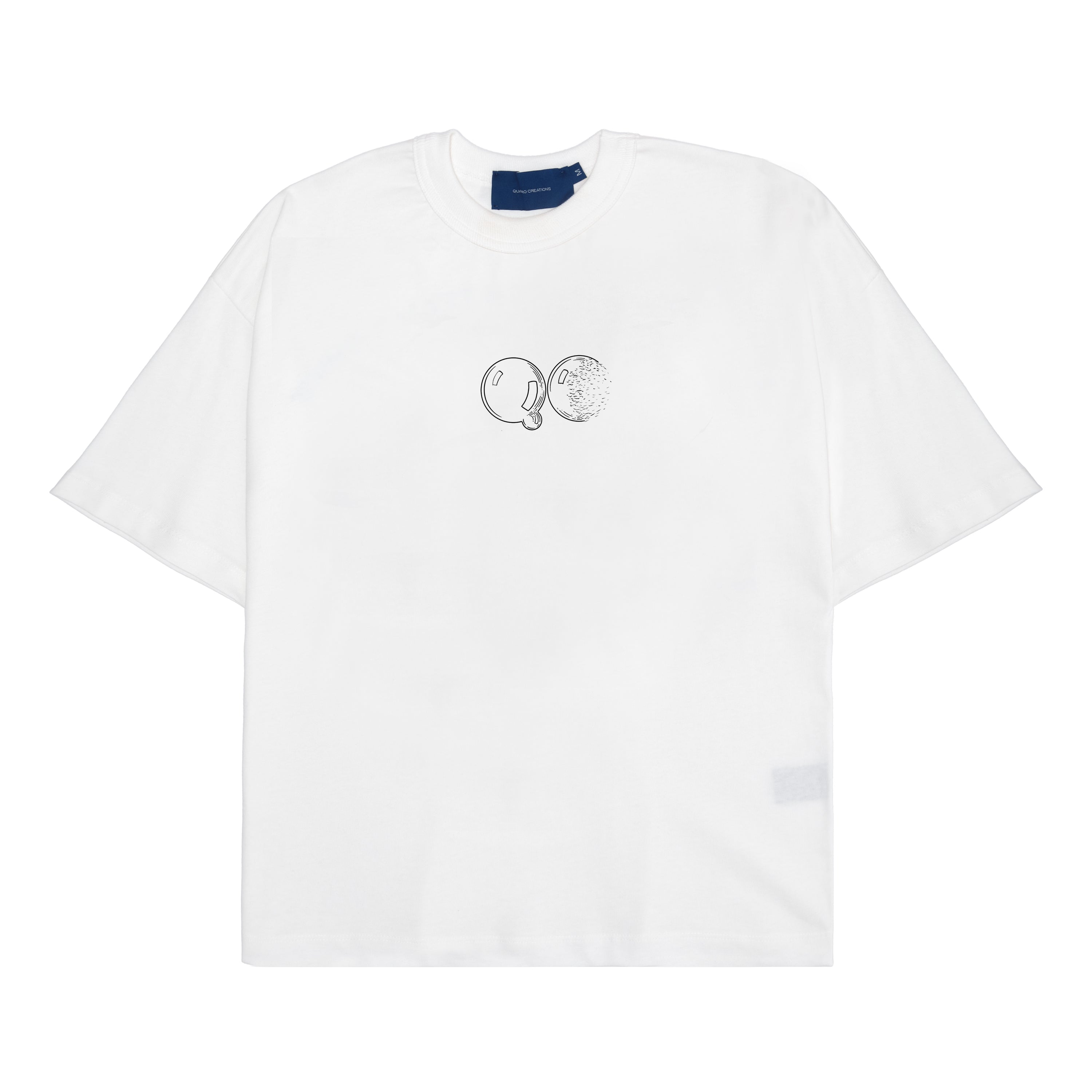 Camiseta Quadro Creations Homo Bula Off White