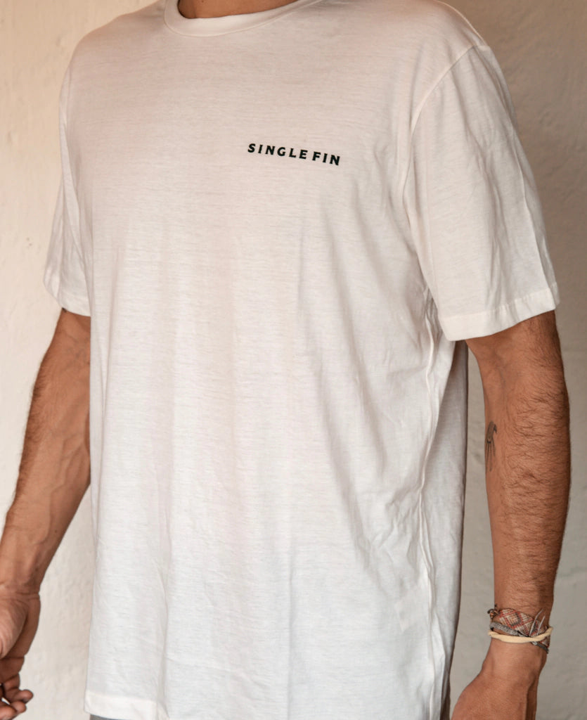 Camiseta Single Fin Alambique Off White