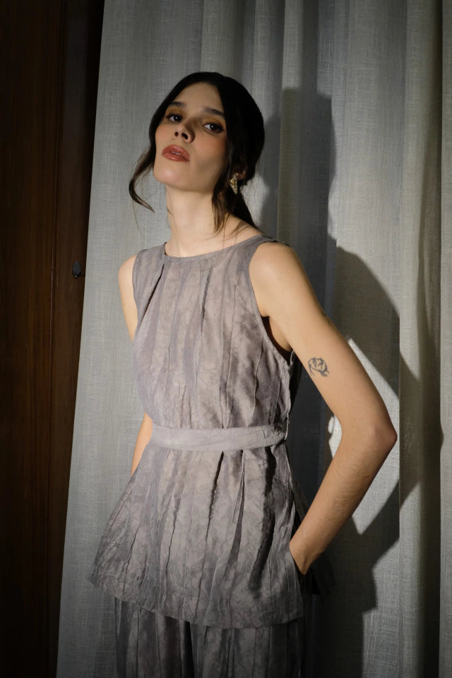 Blusa Tansu Hera Cinza