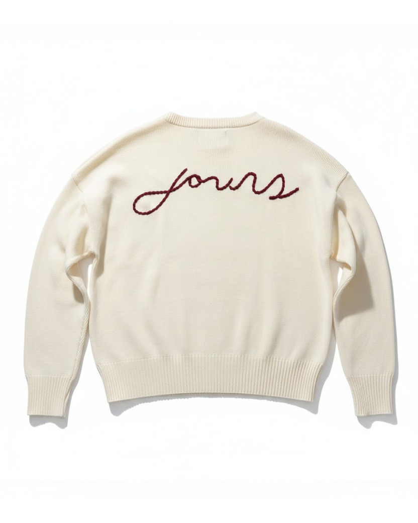 Suéter Tricot Jours de Pluie Thuth Branco