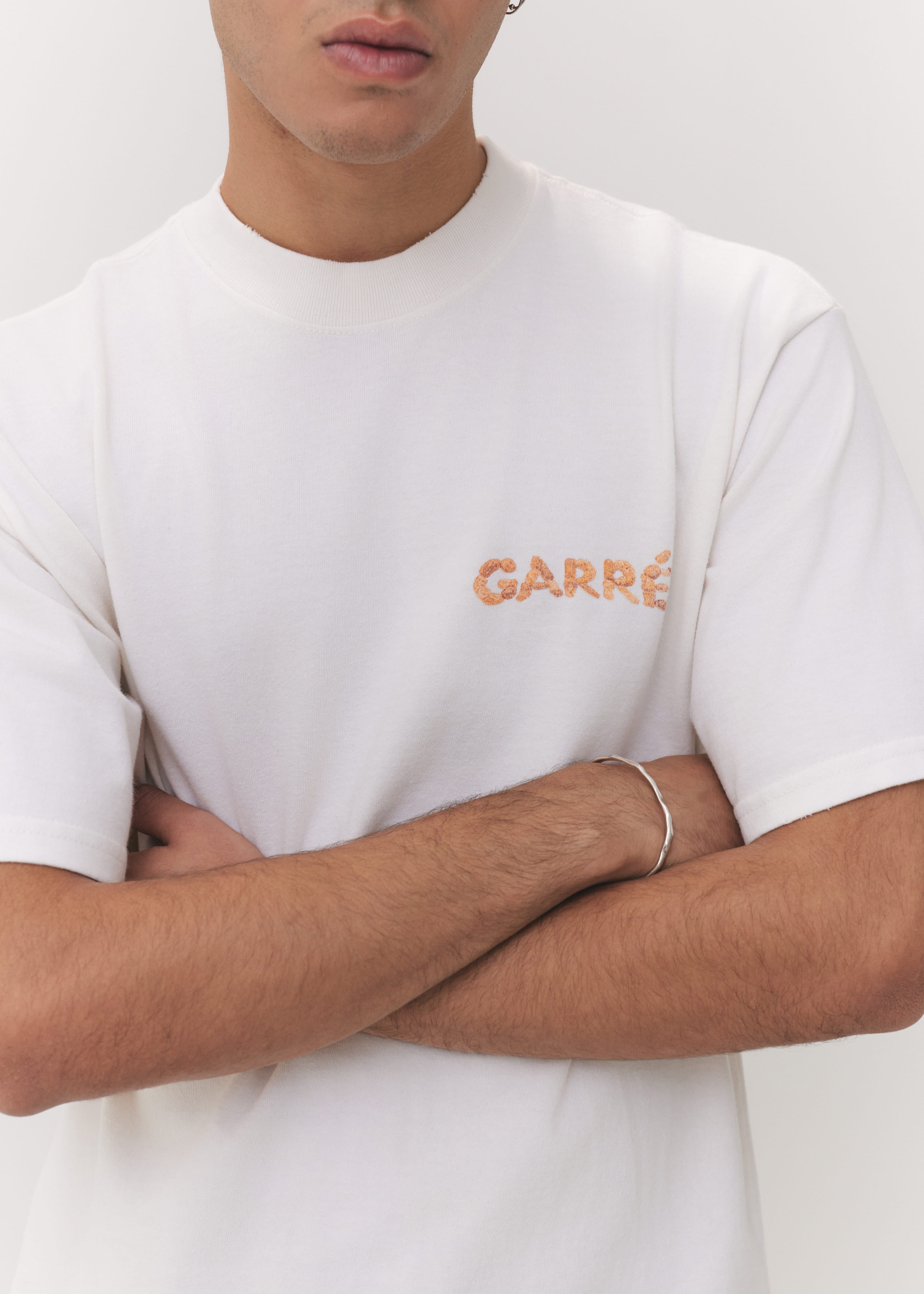 Camiseta Garré Mr. Cat Branca