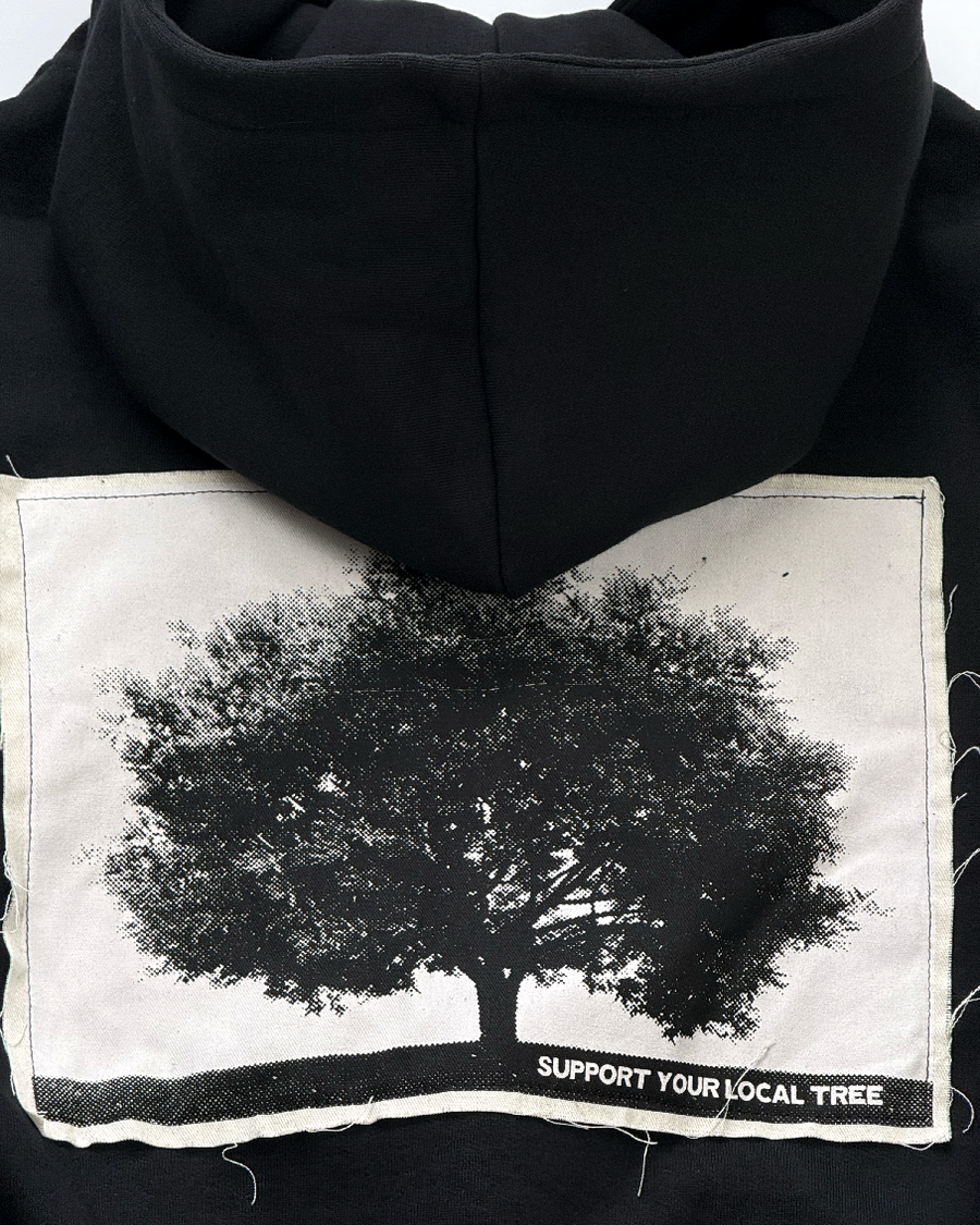 Moletom Sow Support-Your-Local-Tree Preto
