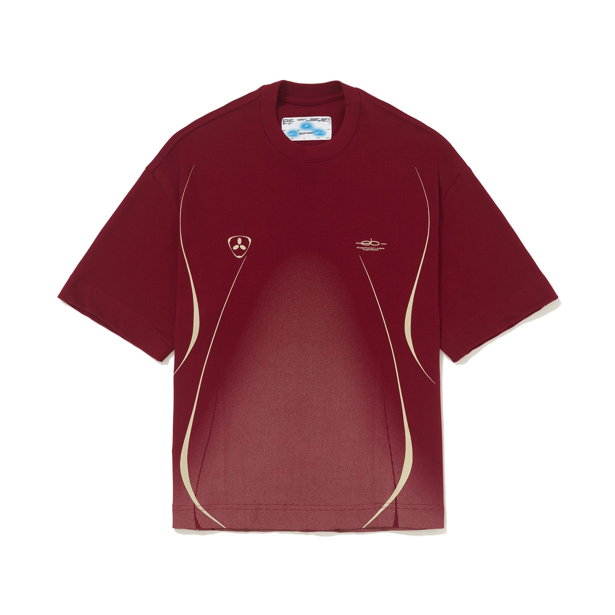 Camiseta Elo Oversized Sport Club Vinho