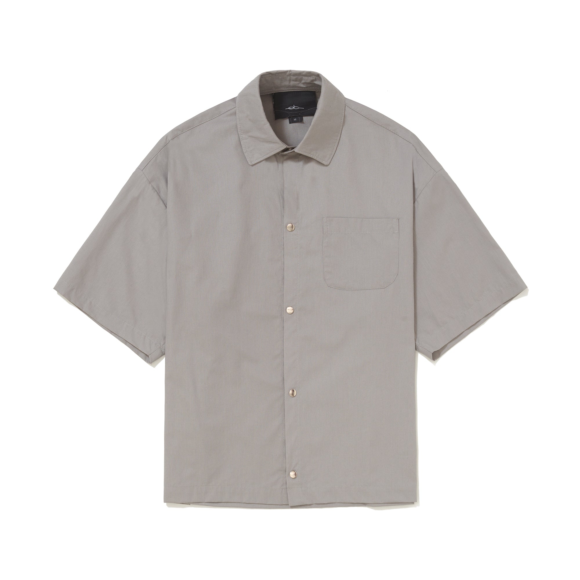 Camisa Elo Botão Pattern Cinza