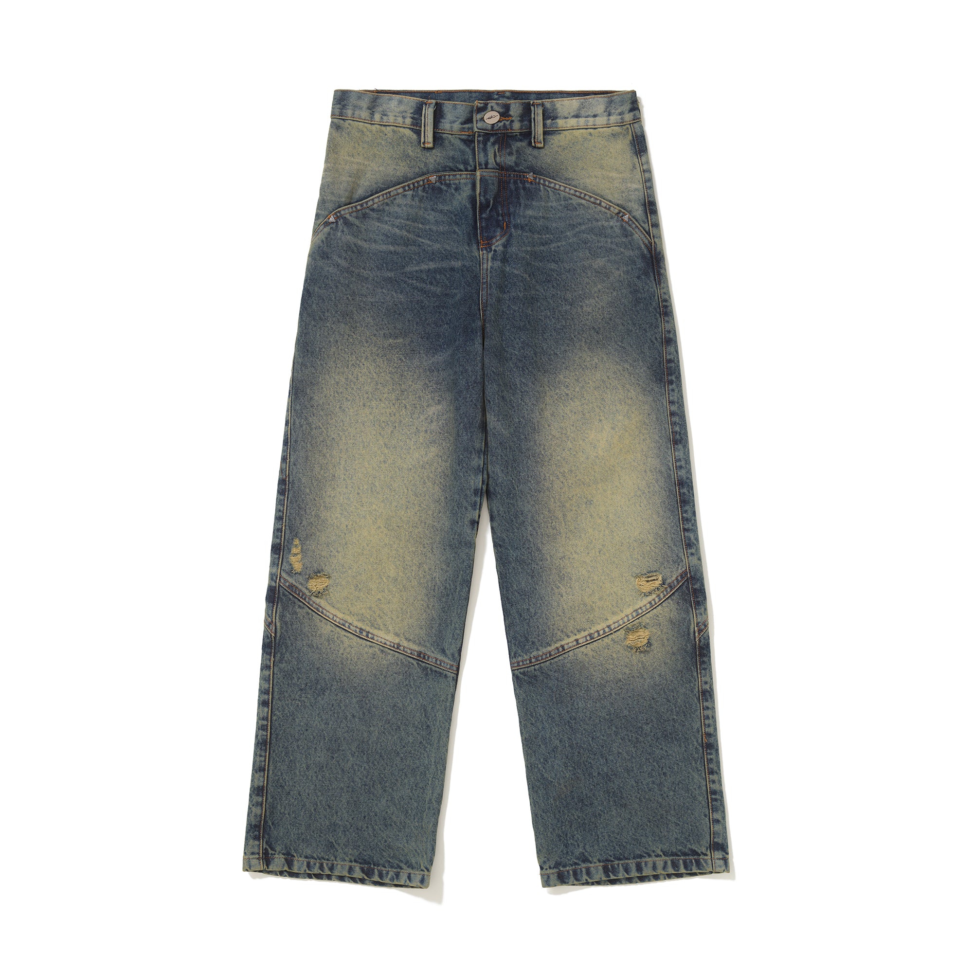Calça Jeans Elo Painting Day Verde