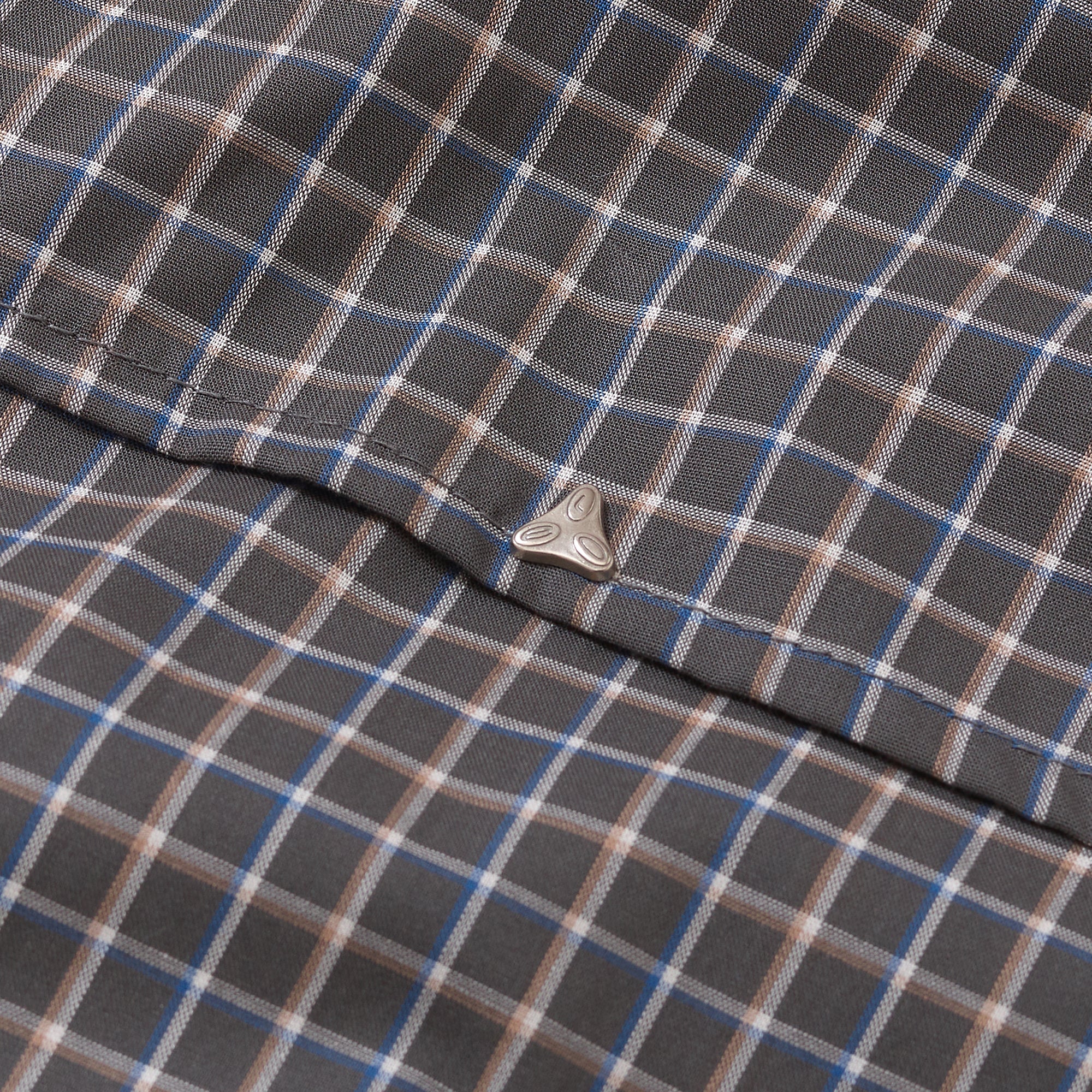 Camisa Elo Botão Pattern Xadrez