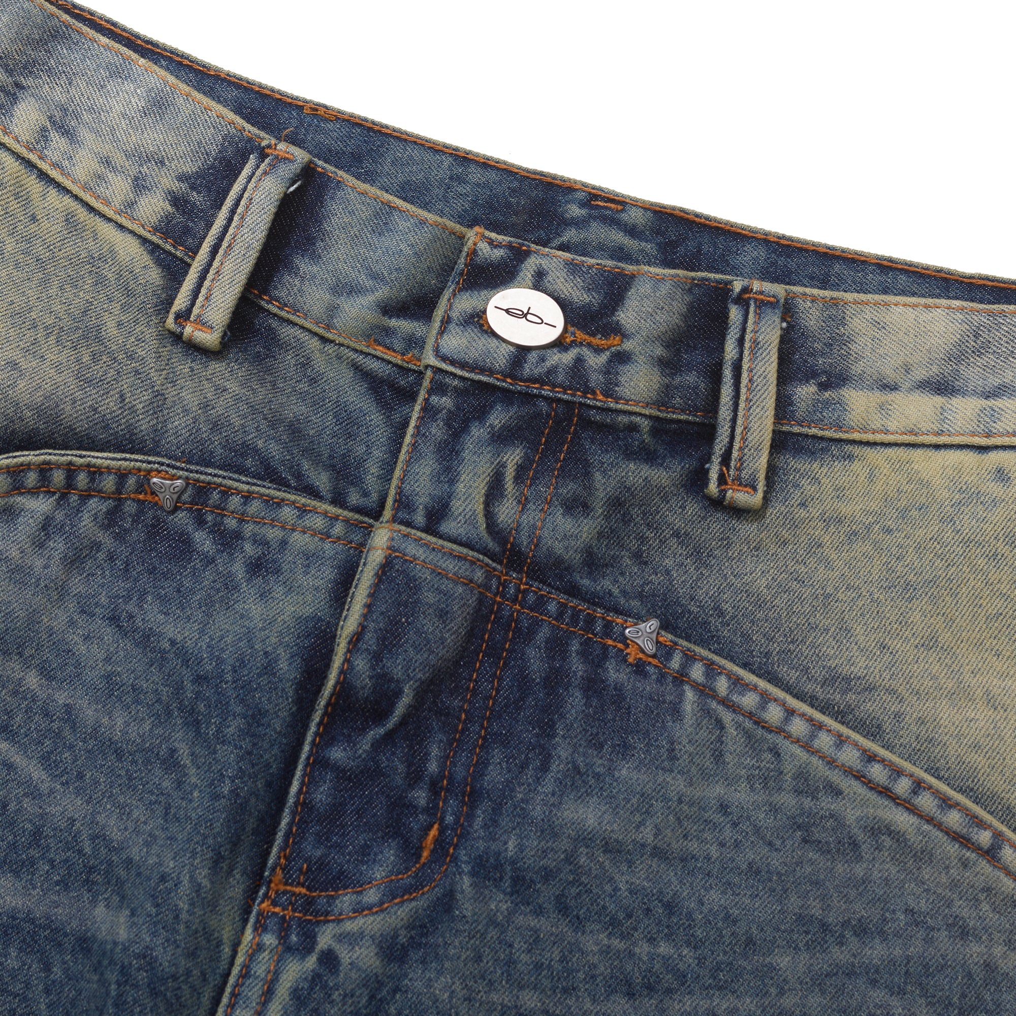 Calça Jeans Elo Painting Day Verde