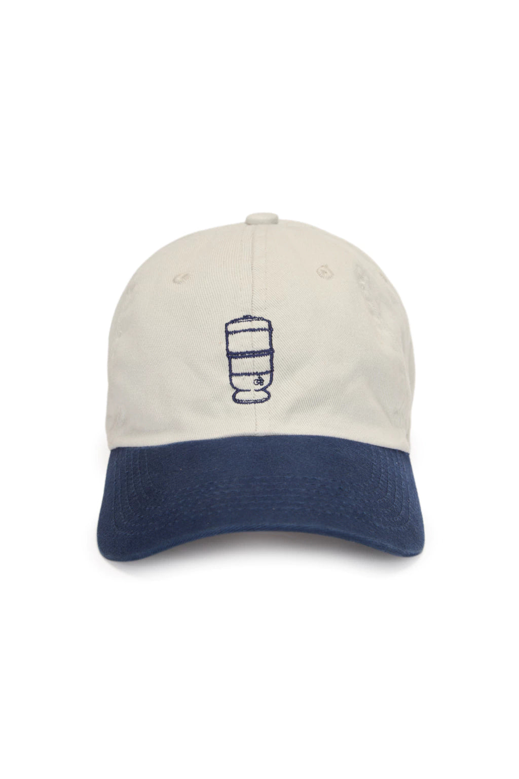 Boné Bossa Filtro de Barro Azul e Branco - Sarja Premium