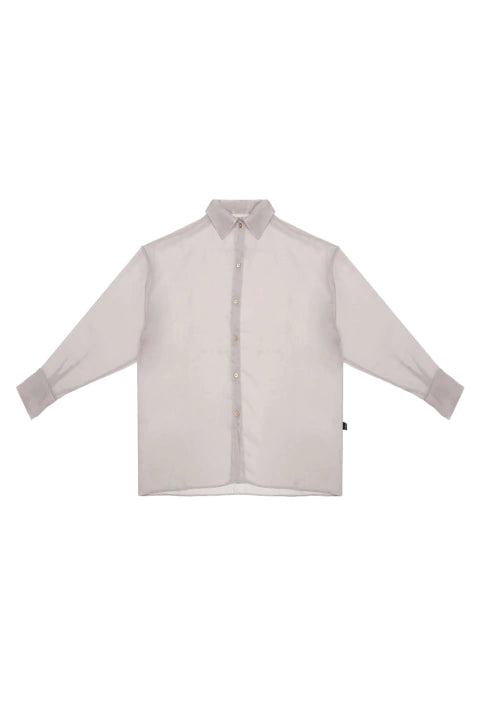 TANSU - Camisa Transparente Gelo