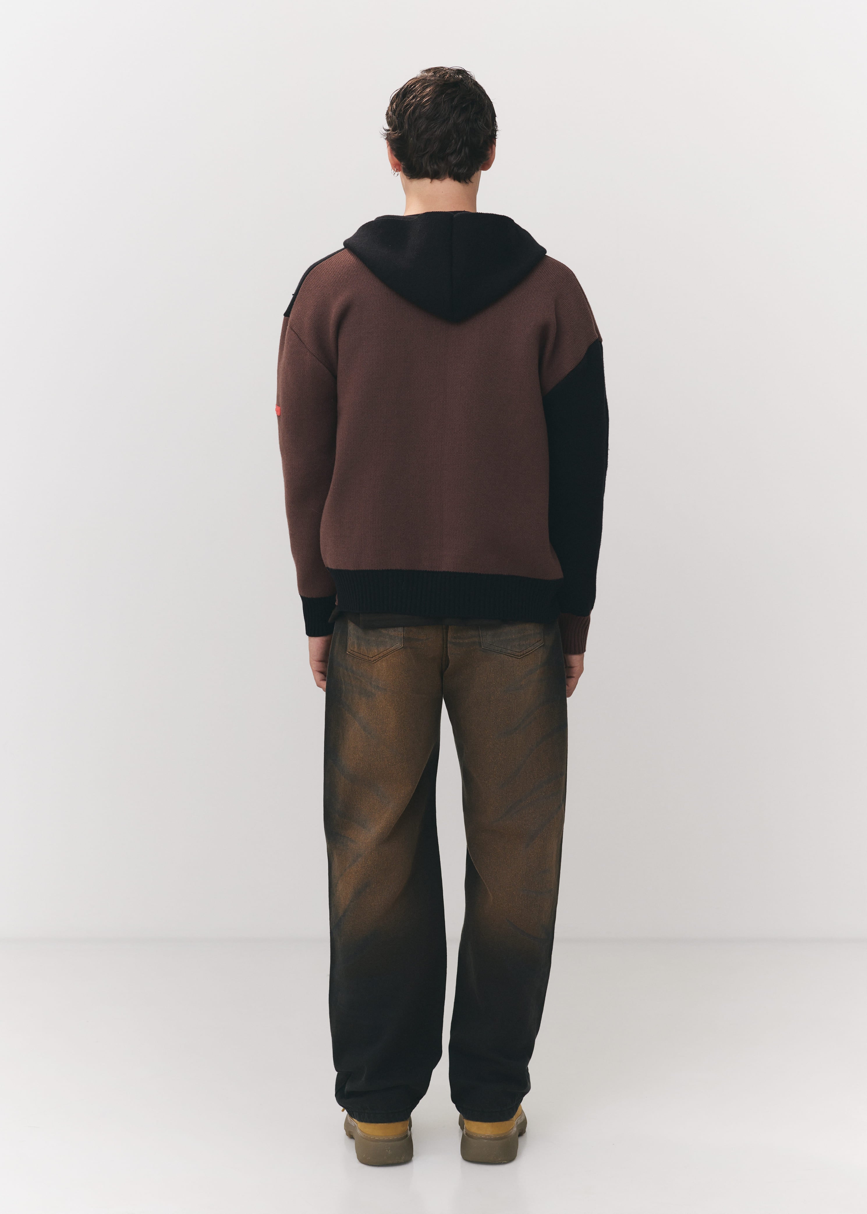 Moletom Garré Tricot Hoodie Marrom