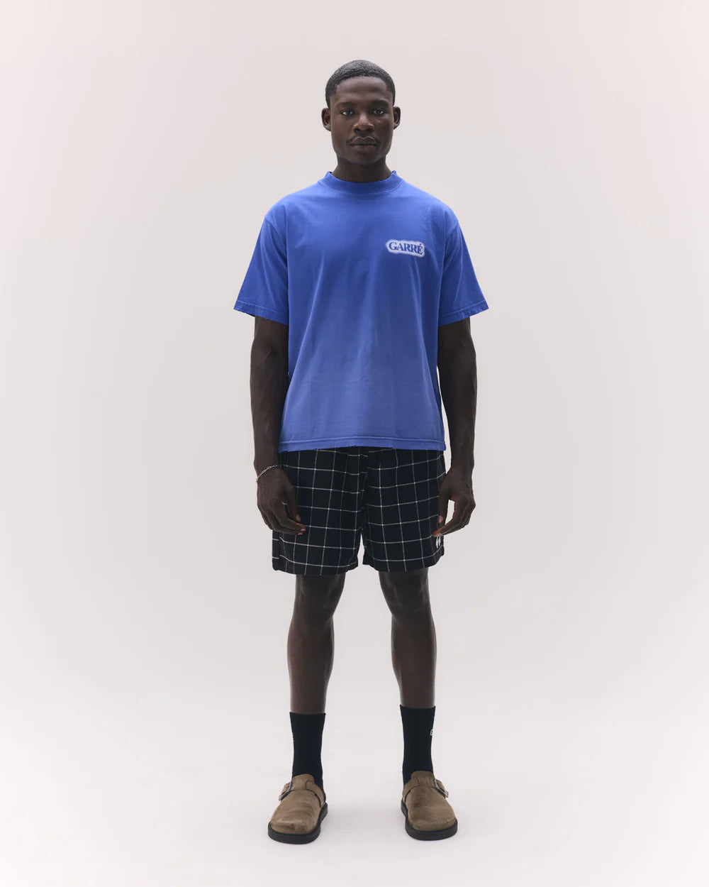 Camiseta Garré Disruptive Logo Militar Azul Royal