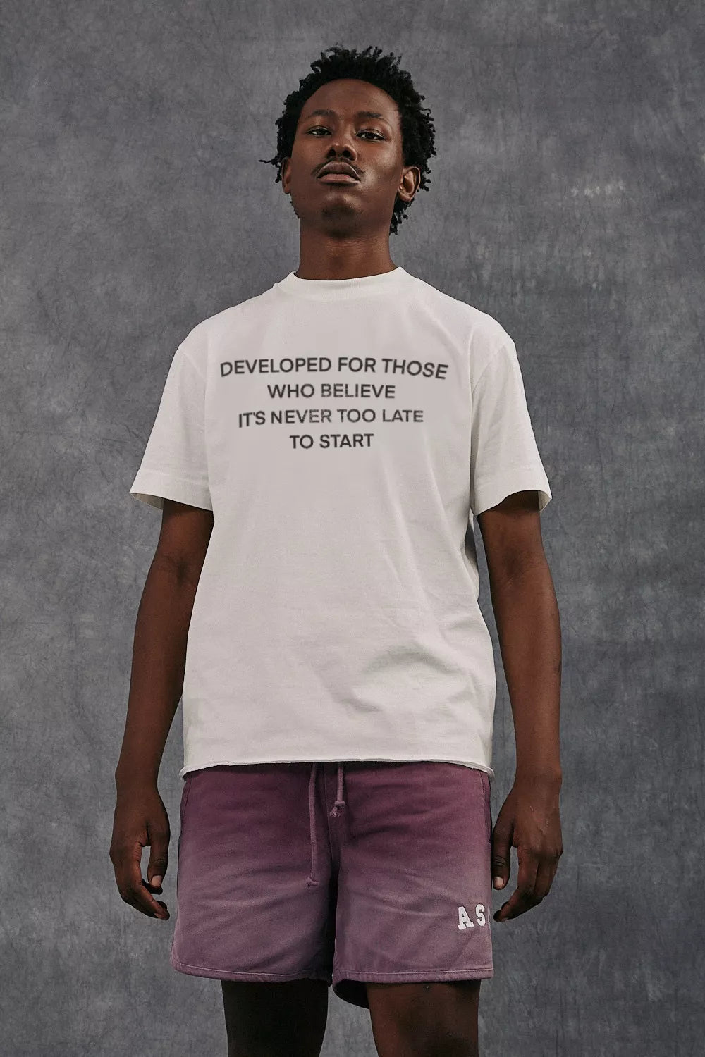 Camiseta Aphase Slogan Off White