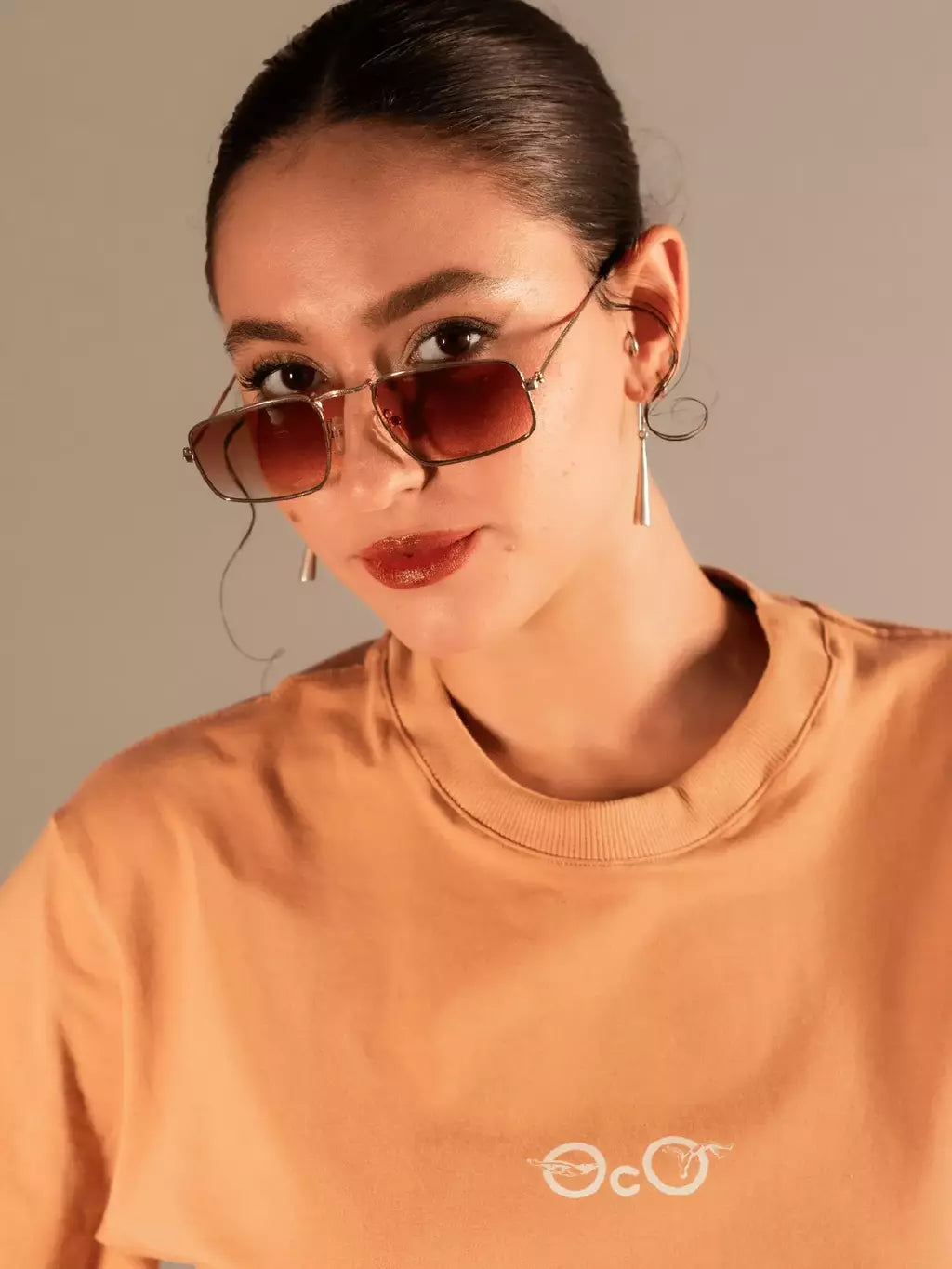 Camiseta OcO Poço da Draga Marrom