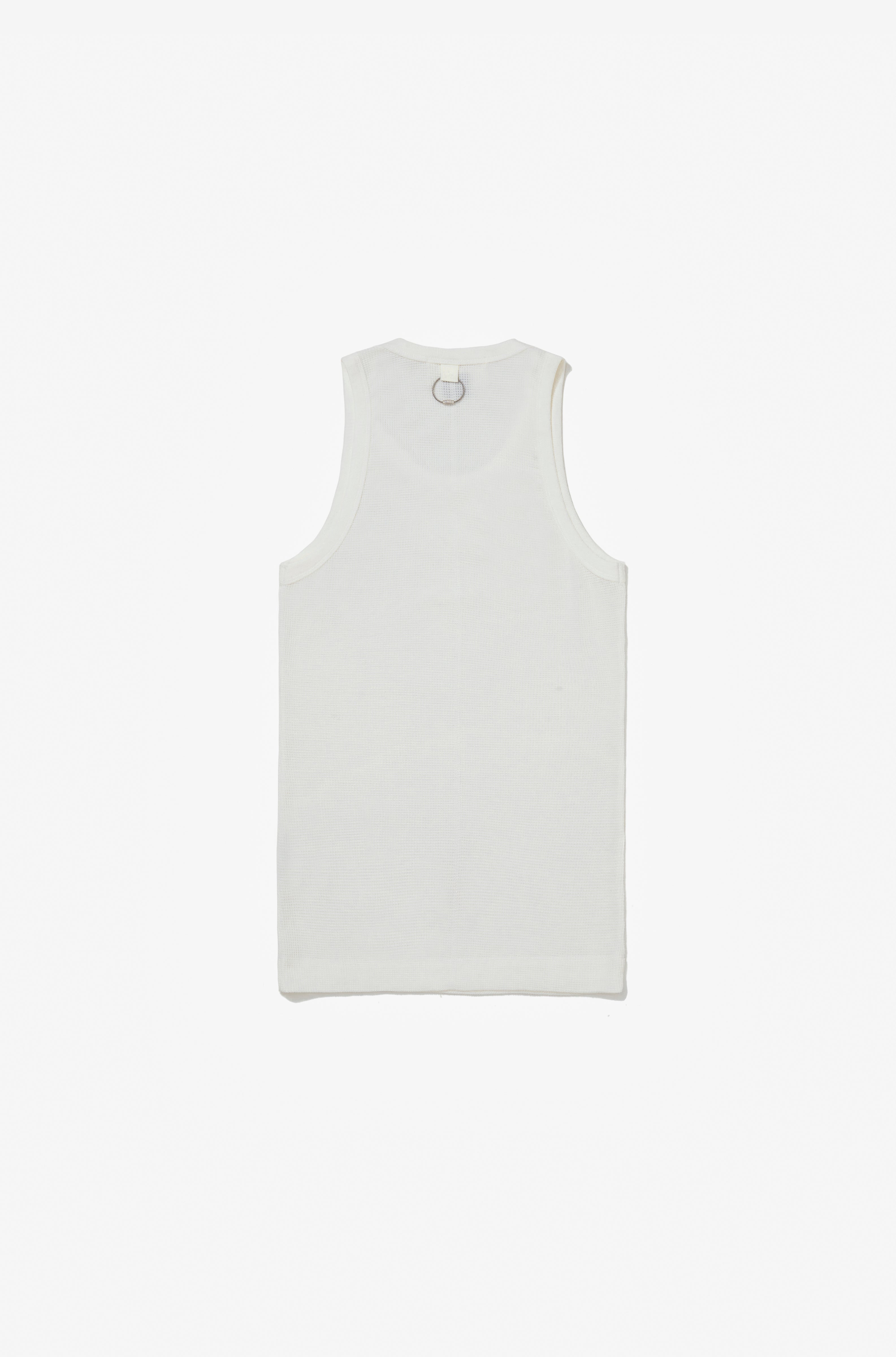 Tank Top Waffle Knit Off White