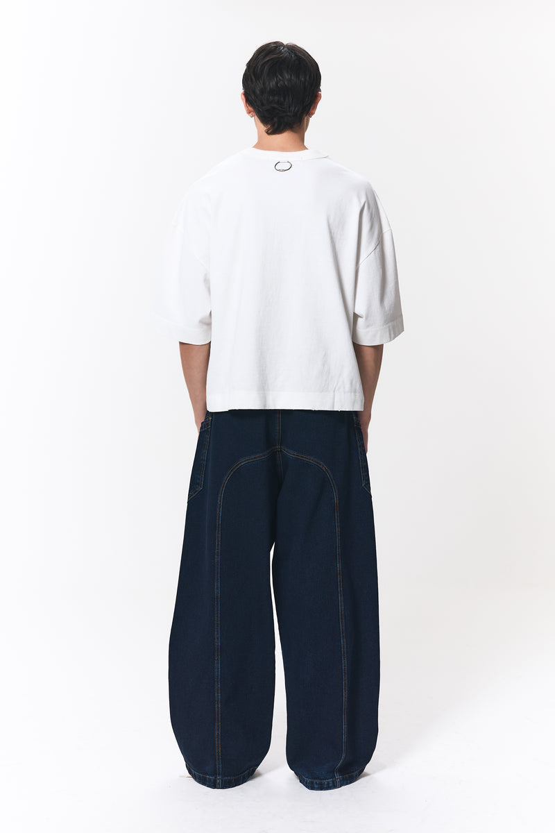 Calça Pace Poketto Jeans Relaxed Azul Escuro