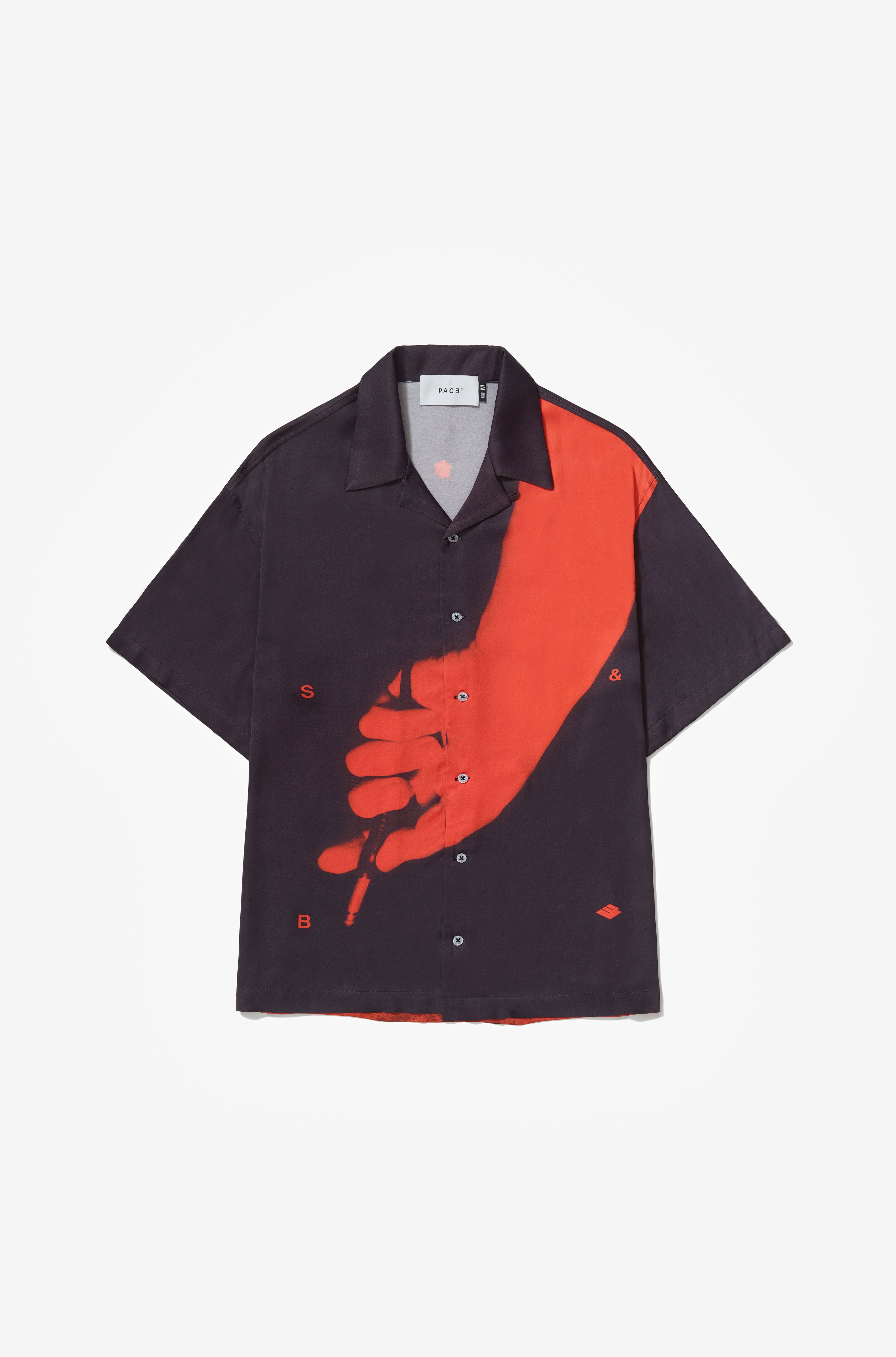 PACE - P10 Camp Collar Shirt Red