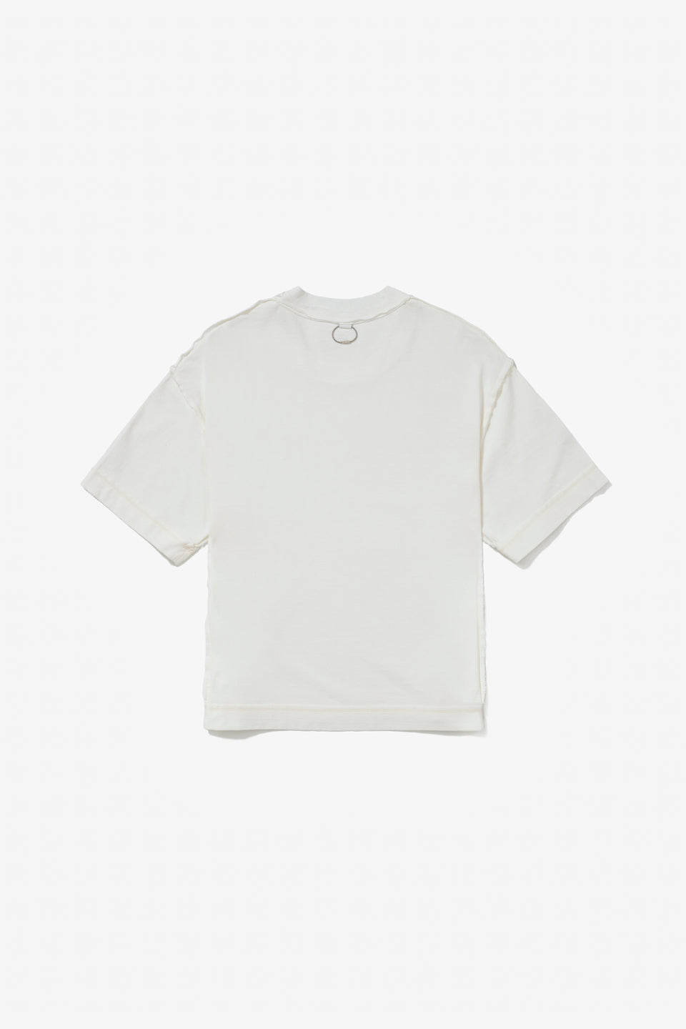 Camiseta Dupla Face Pace Pattern Branca