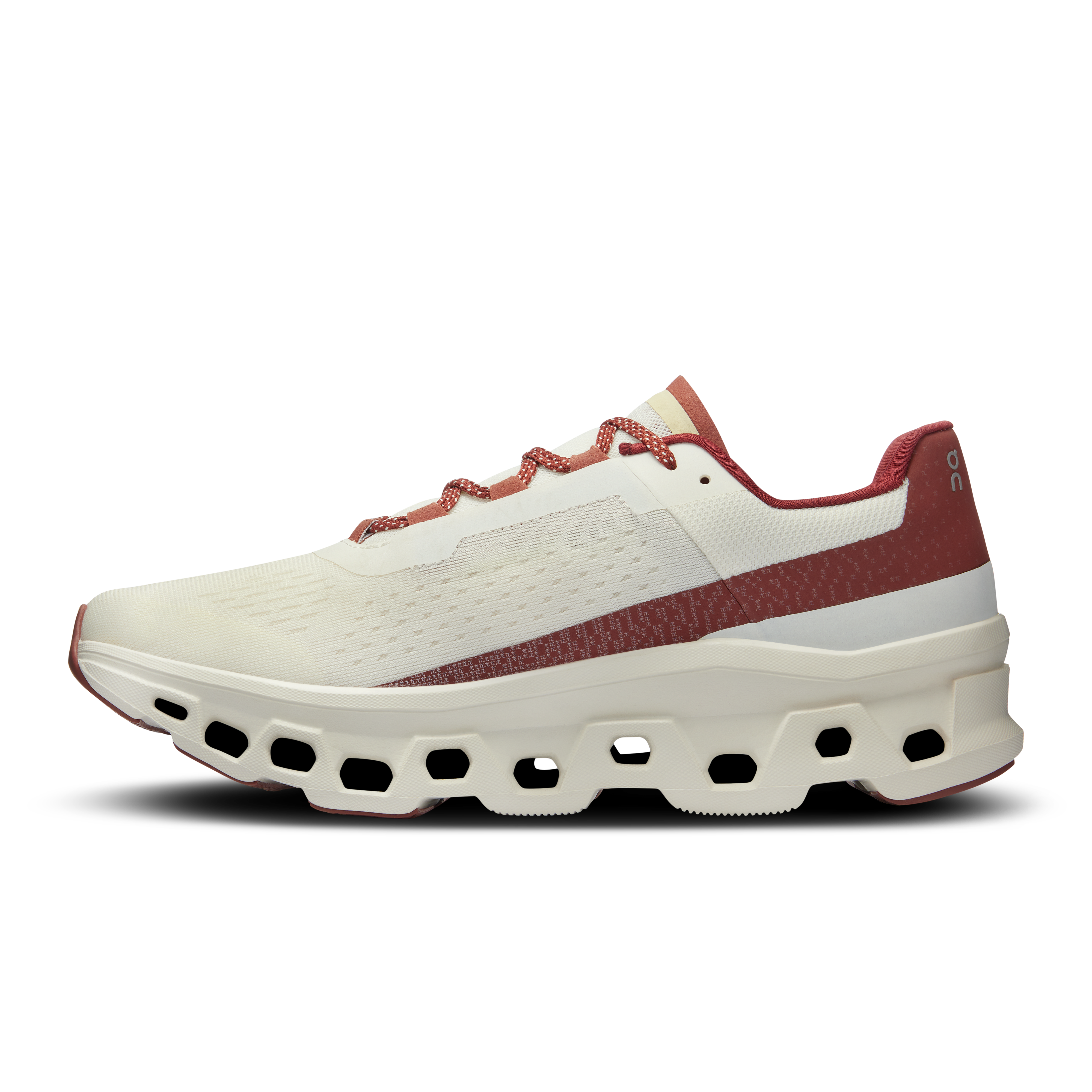 Tênis On Cloudmonster LNY Masculino Ivory | Ruby