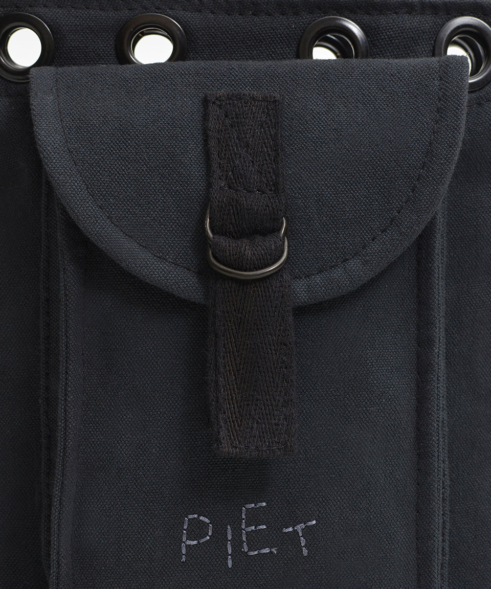 Bolsa Piet Cargo Side Bag Preta