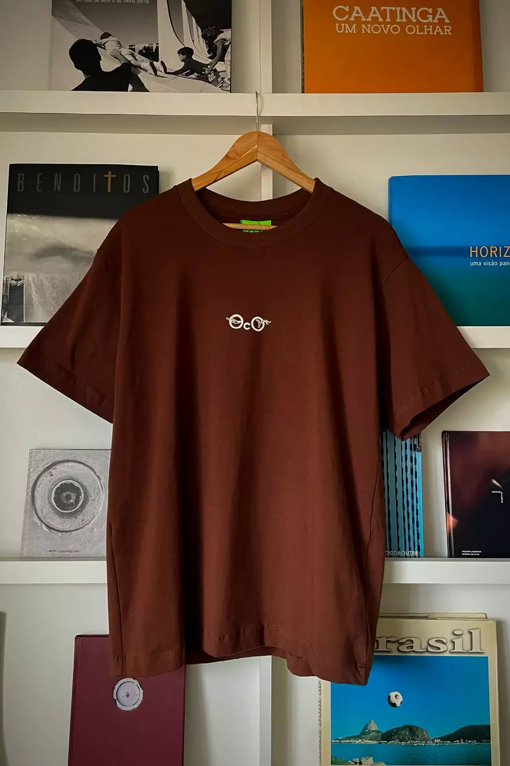Camiseta OcO Poço da Draga Marrom