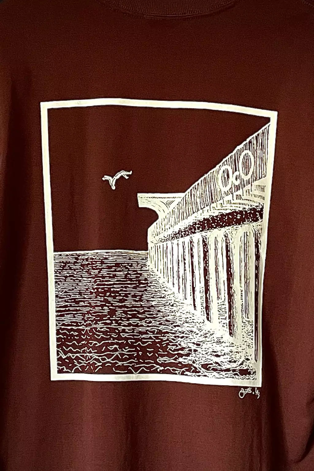 Camiseta OcO Poço da Draga Marrom