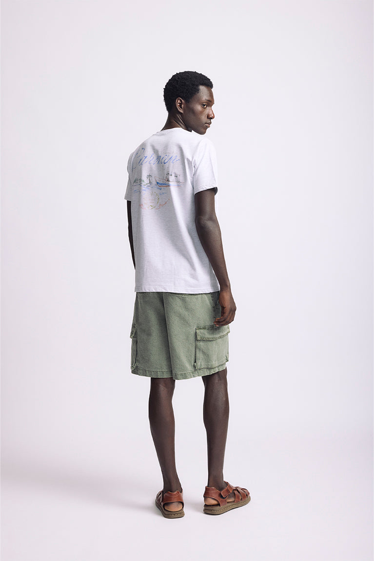 Camiseta Carnan Boat Cinza