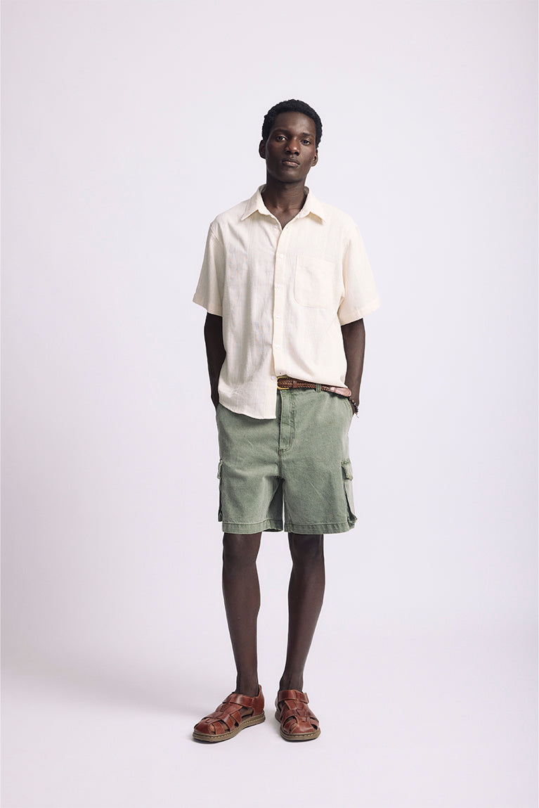 Camisa Carnan Textured Branca