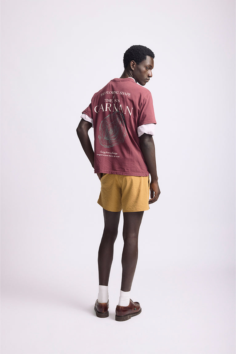 Camiseta Carnan Wood Vinho