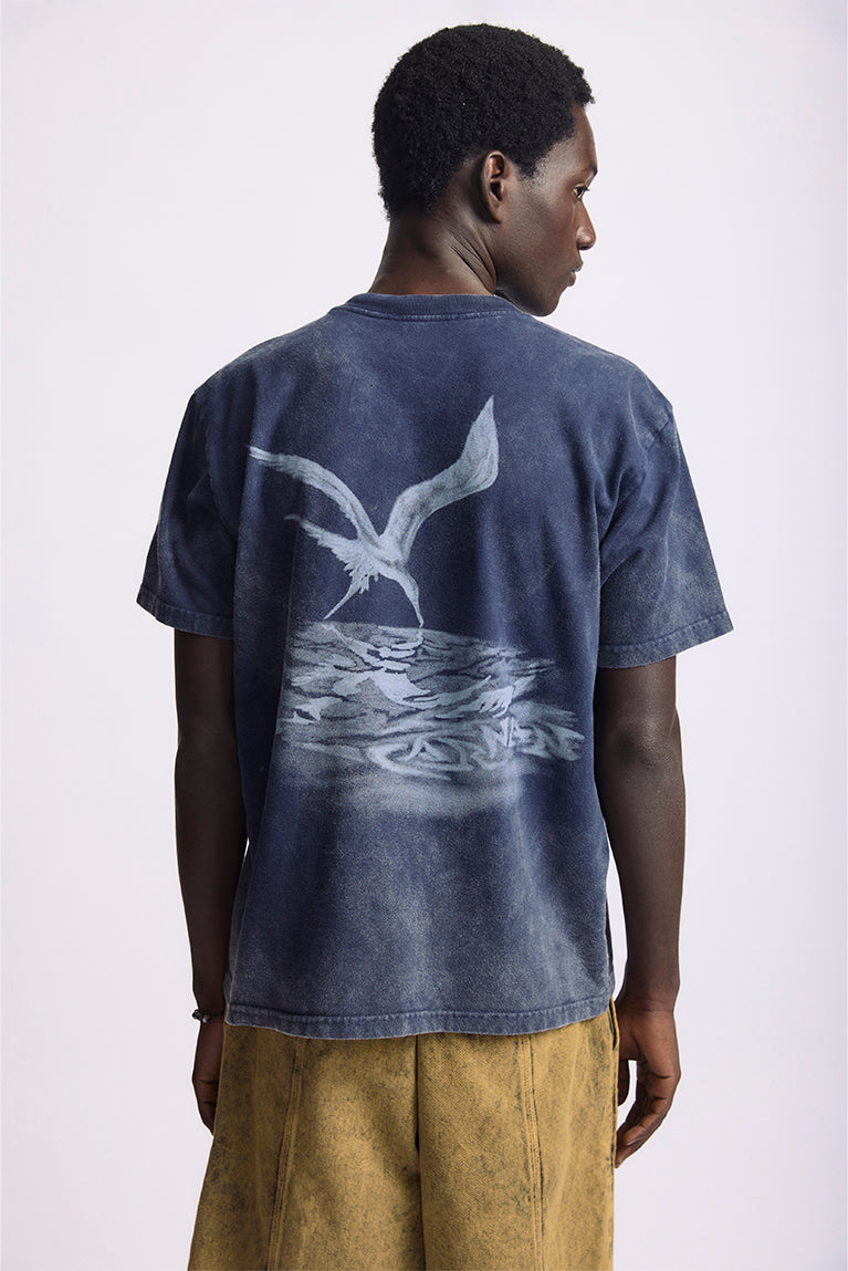 Camiseta Carnan Seabird Azul Marinho
