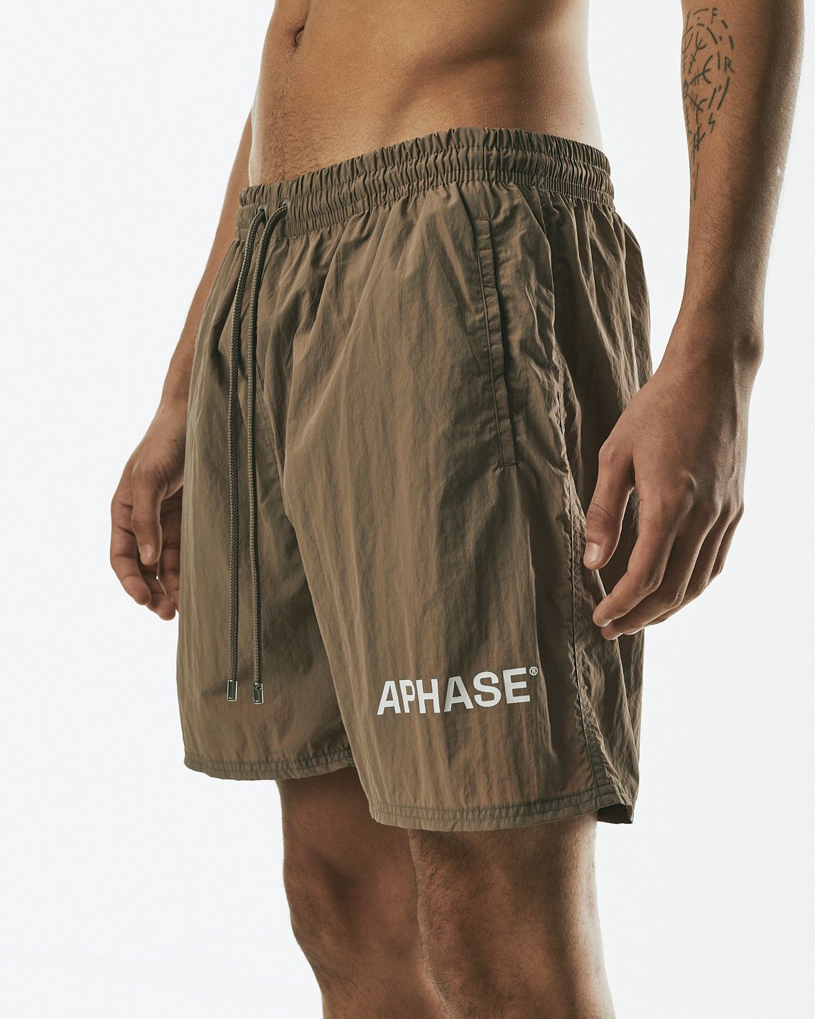 APHASE - Soft Shorts Brown