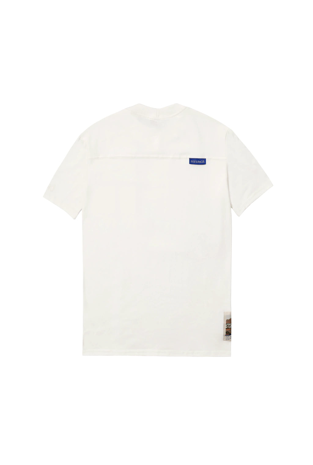 Camiseta Sopro Slim Off White