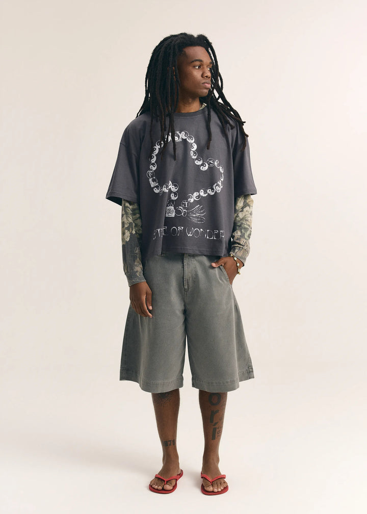 Shorts Sow Washed Olive