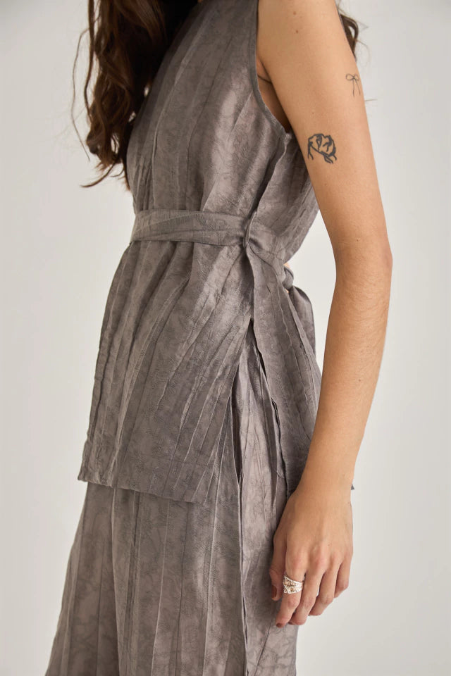 Blusa Tansu Hera Cinza