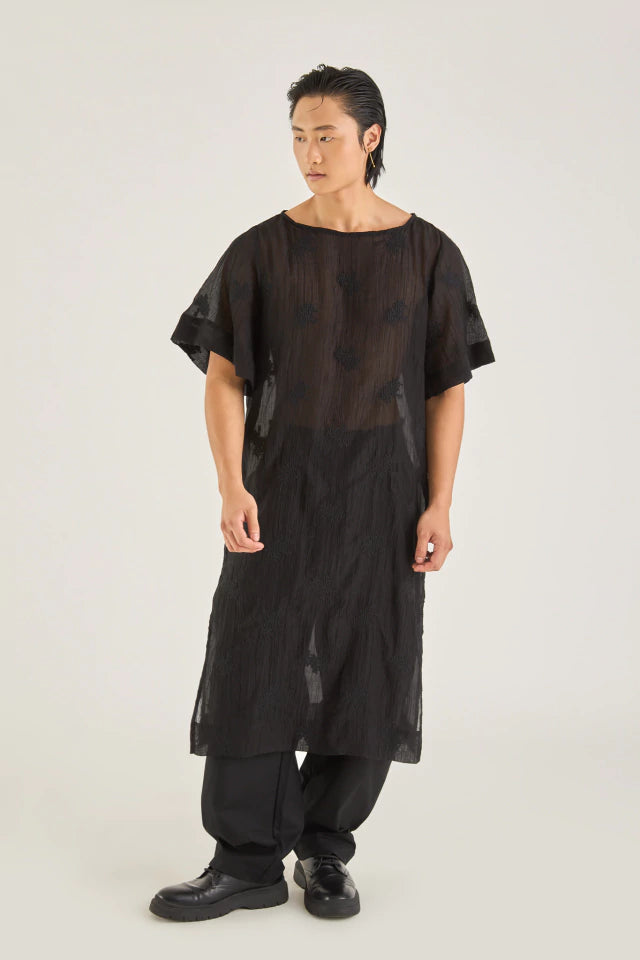 Vestido Layering Tansu Alisso Preto