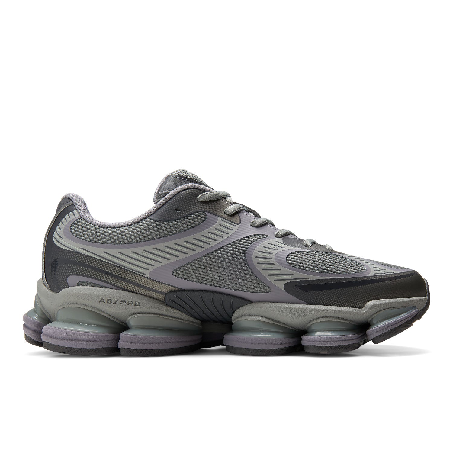Tênis New Balance 2000 Abzorb Cinza Lilás