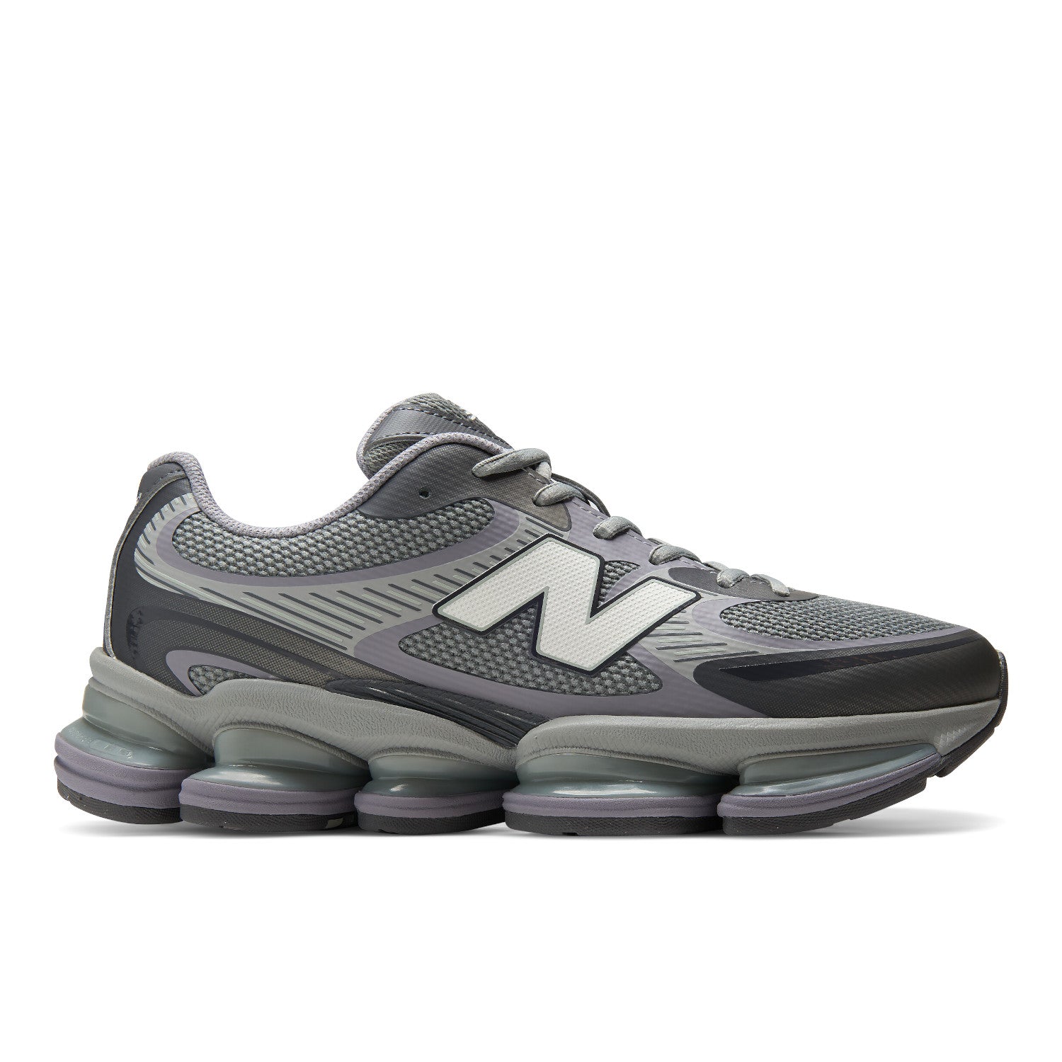Tênis New Balance 2000 Abzorb Cinza Lilás
