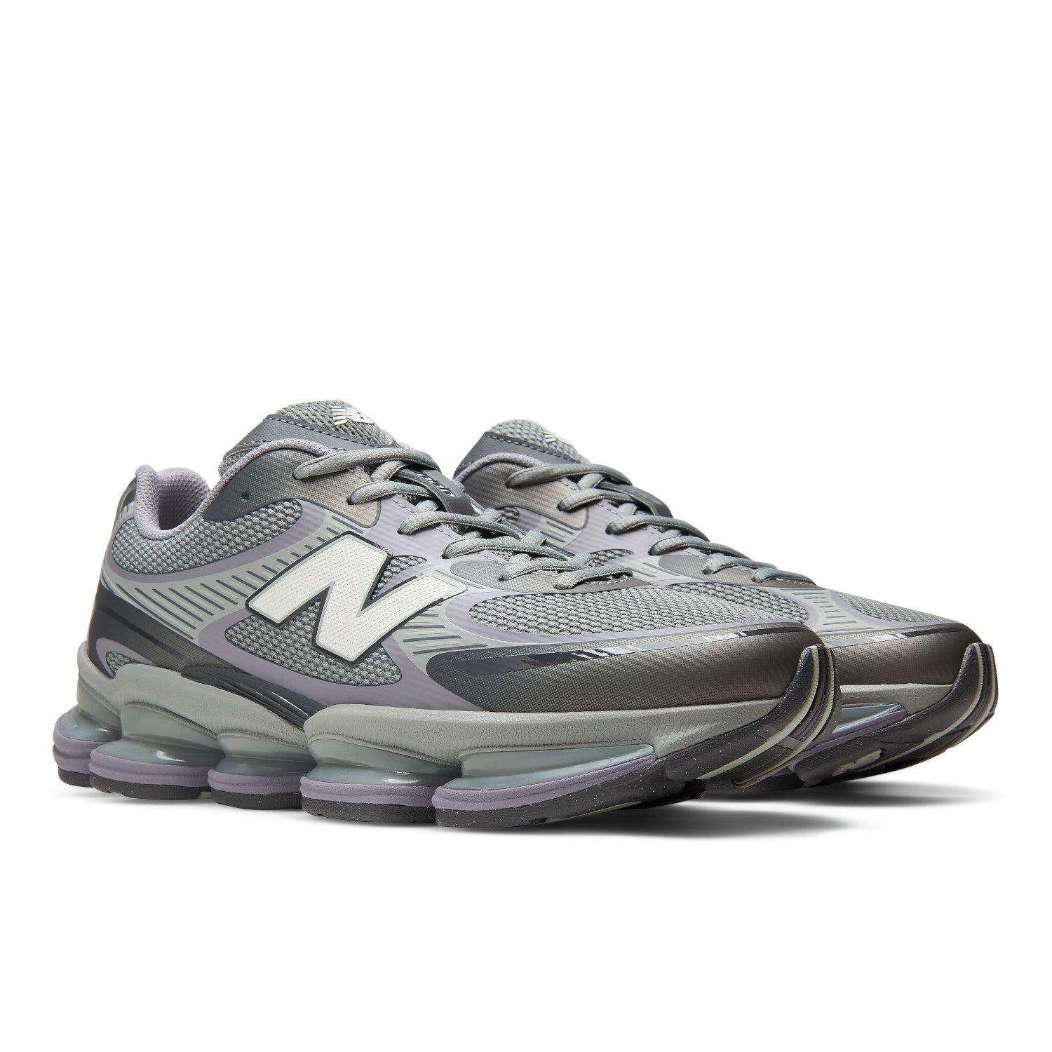 Tênis New Balance 2000 Abzorb Cinza Lilás